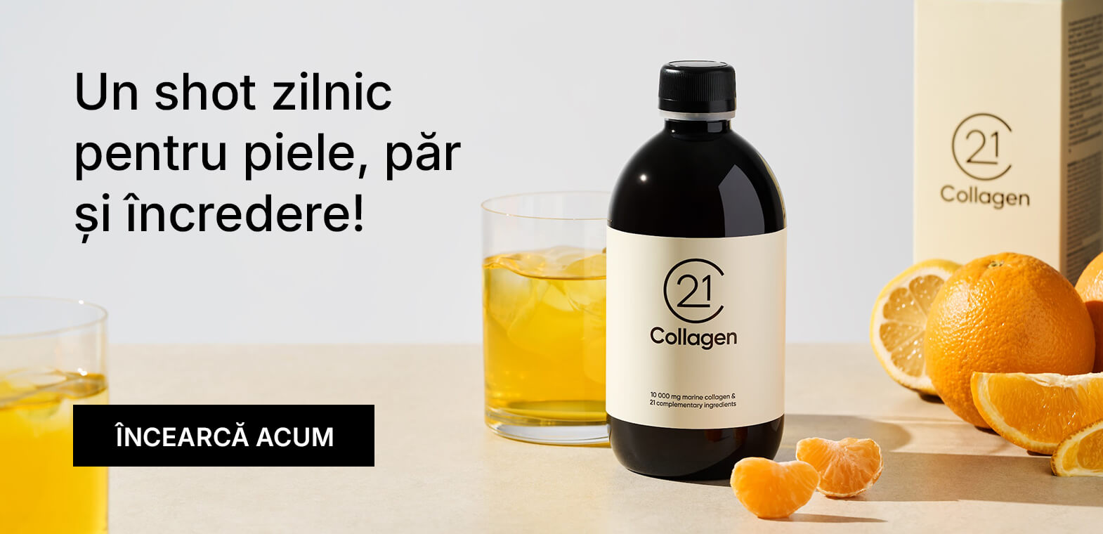 21collagen colagen marin hidrolizat pentru par piele si articulatii